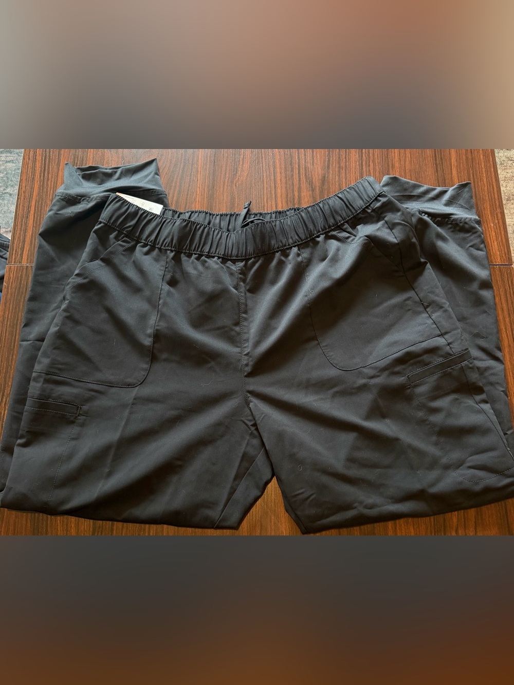 XL Scrubstar BLACK Jogger Scrub Pants